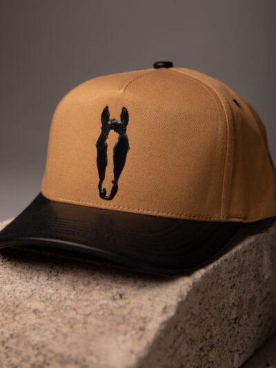 GORRA "CABALLO" - GABARDINA/TIPO PIEL