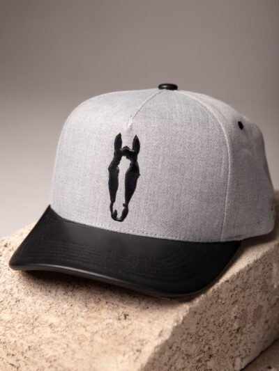 GORRA "CABALLO" - GABARDINA/TIPO PIEL