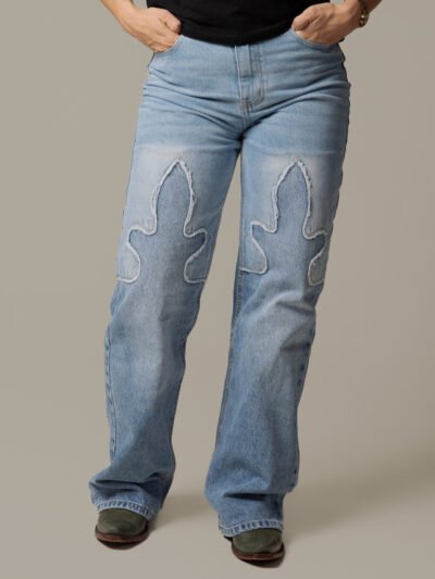 Jeans Vaqueros para Dama Bordado