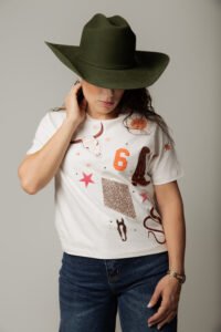 PLAYERA DAMA - "SEIS WEST"