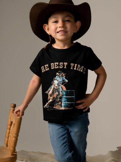 PLAYERA PARA NIÑA - "THE BEST TIME"