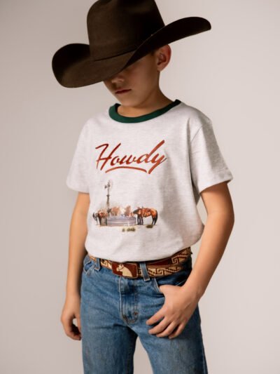 PLAYERA PARA NIÑO - "HOWDY"
