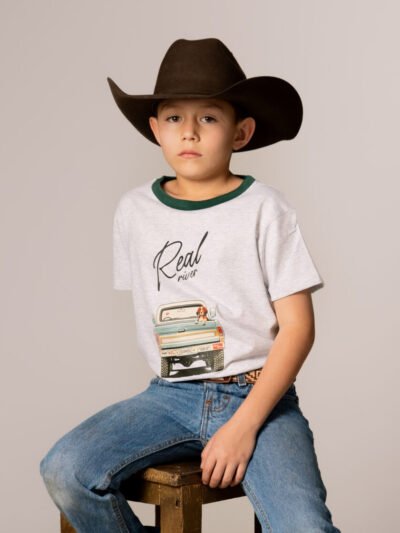 PLAYERA PARA NIÑO - "REAL RIVER"