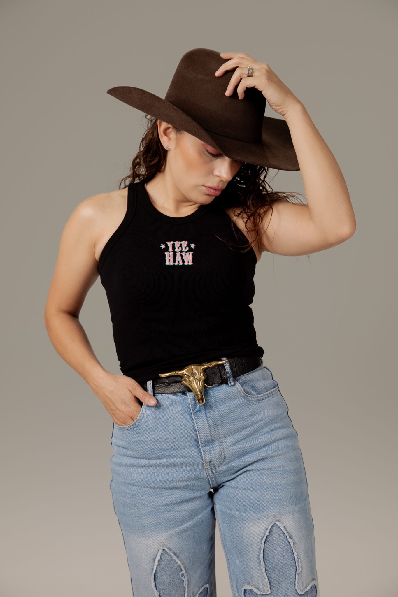 Blusa Resaque - "Yee Haw"