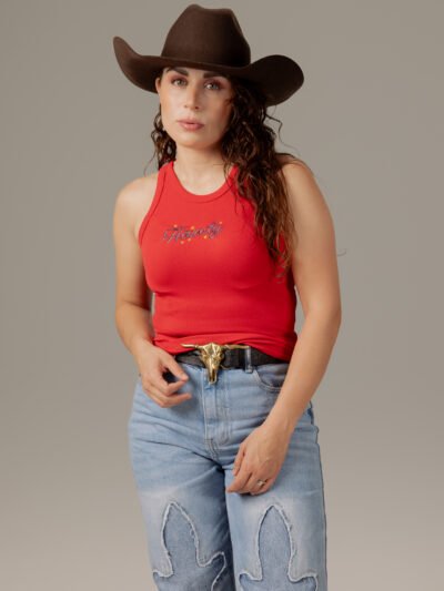 Blusa de Resaque Bordado Howdy