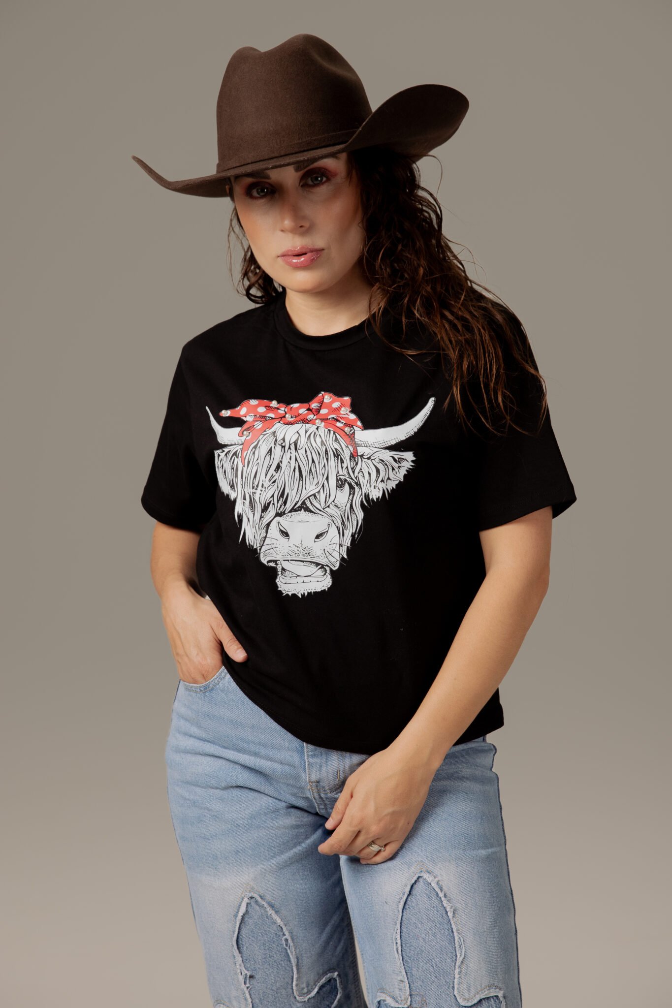 PLAYERA DAMA - "VACA PALIACATE"
