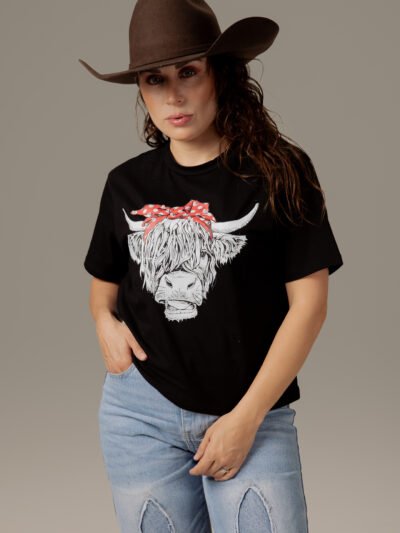 PLAYERA DAMA - "VACA PALIACATE"