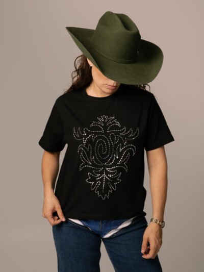 Playera Dama - "Greca Vaquera"