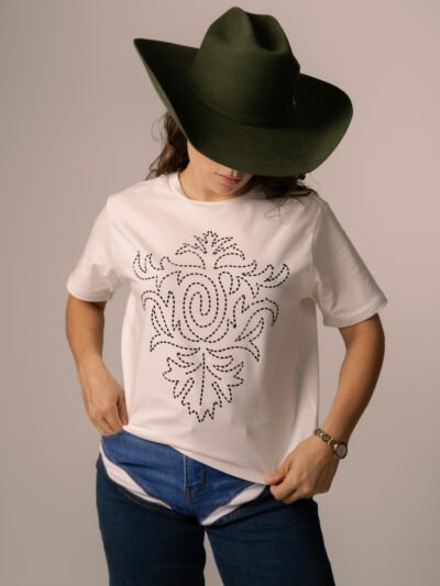 Playera Dama - "Greca Vaquera"