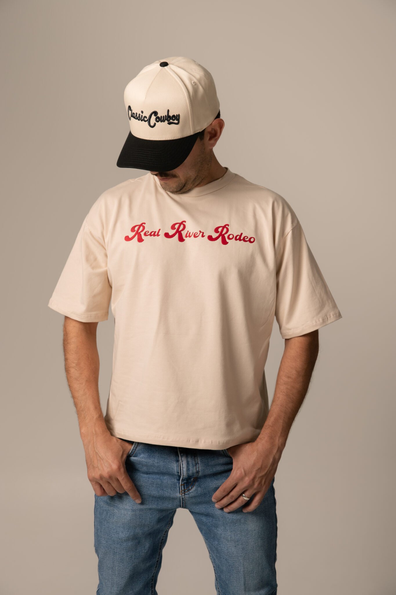 PLAYERA CABALLERO - "REAL RIVER RODEO"