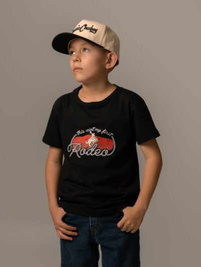 PLAYERA PARA NIÑO - "FIRST RODEO"