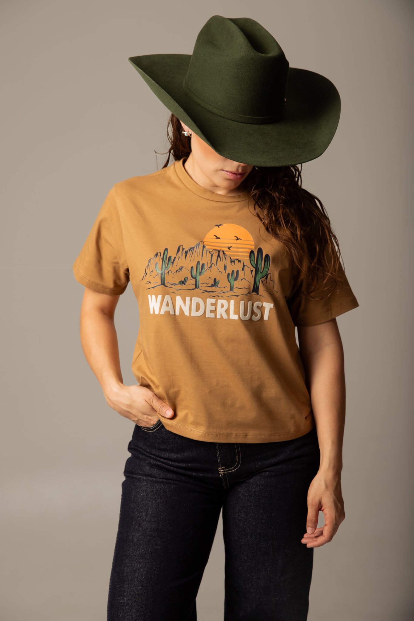 Playera Dama - "Wanderlust"