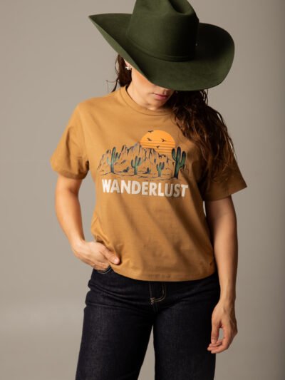 Playera Dama - "Wanderlust"