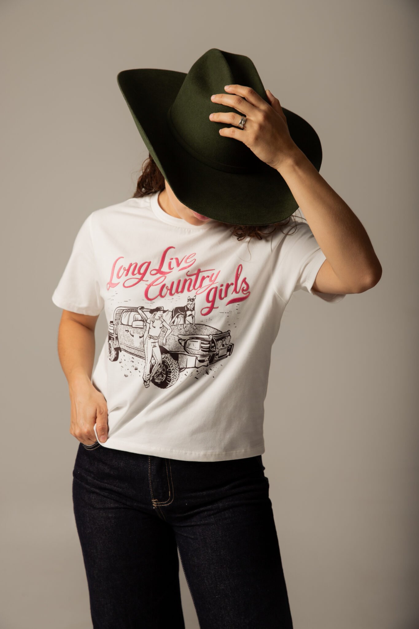 Playera Dama - "Country Girls"