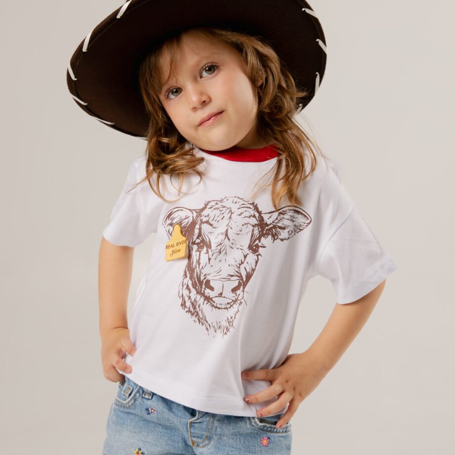 PLAYERA BEBÉS & NIÑOS - "VAQUILLA COQUETA"