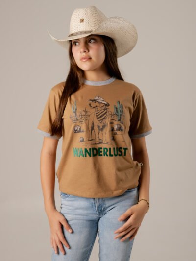 PLAYERA PARA NIÑAS - "WANDERDOG"