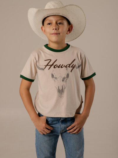 PLAYERA PARA NIÑOS - "HOWDY"