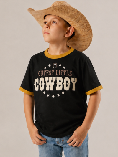 Playera Juvenil - "Cutest Cowboy"