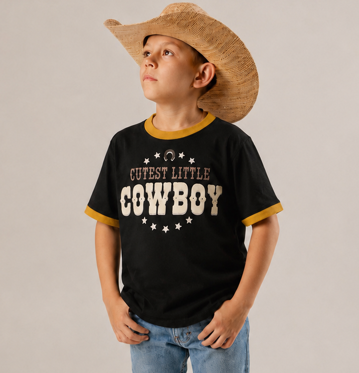 Playera Juvenil - "Cutest Cowboy"