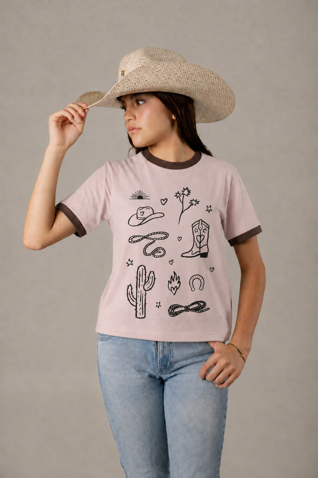 PLAYERA NIÑA - "FLOWERS"