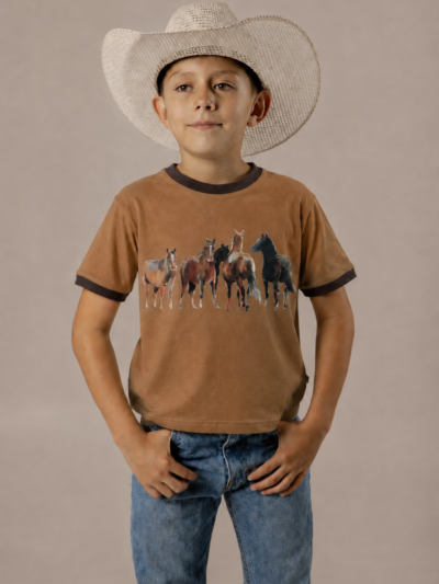 PLAYERA JUVENIL - "CABALLOS"